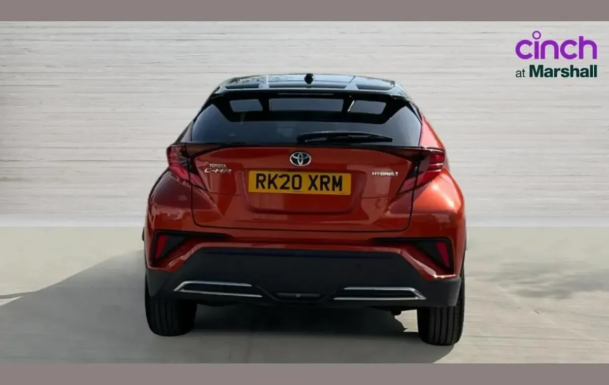 Used Toyota C-HR Edition 184 HP (135 kW) 2020 Orange SUV