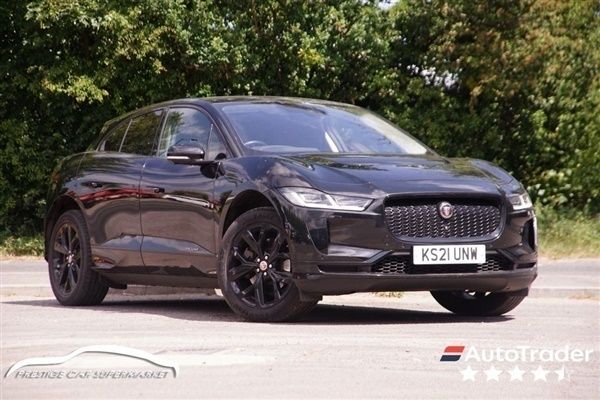 Black Used 2021 Jaguar I-Pace SUV | £23,279 (Expensive) - Image 1/1