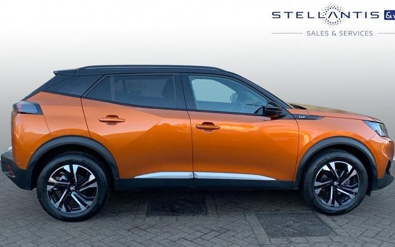 Used Peugeot 2008 GTi 131 HP (96 kW) 2022 Orange SUV