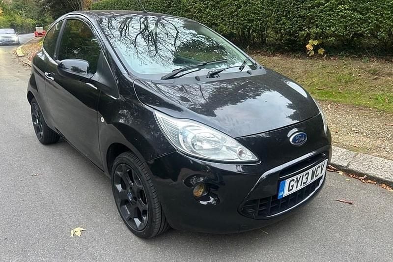 Black Used 2013 Ford Ka Metall Hatchback | £1,495 (Good price) - Image 1/1