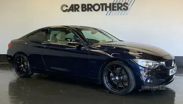 Used BMW 428 2014 Blue Coupe