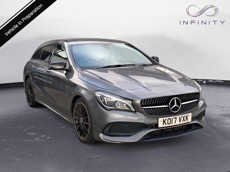 Used Mercedes CLA220 Shooting Brake AMG line 177 HP (130 kW) 2017 Grey Estate