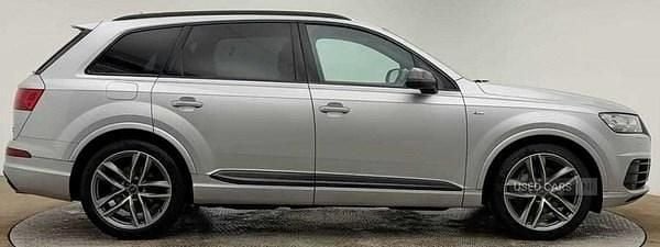 Used Audi Q7 Black Edition 286 HP (210 kW) 2019 Silver SUV