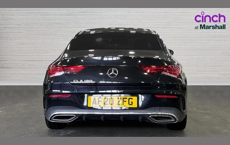 Used Mercedes CLA180 AMG line 134 HP (98 kW) 2020 Black Sedan