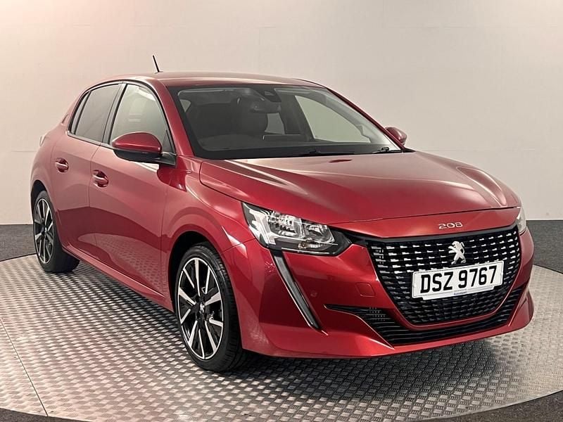 Red Used 2020 Peugeot 208 Allure Hatchback | £12,665 (Fair price) - Image 1/4