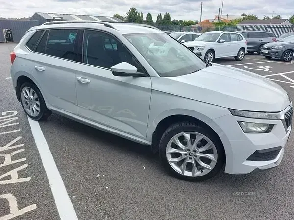 Used Skoda Kamiq SE L 150 HP (110 kW) 2020 White SUV