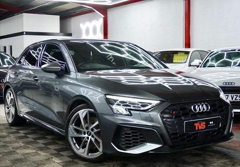Grey Used 2020 Audi S3 Sportback Design Hatchback | £25,999 (Fair price) - Image 1/3