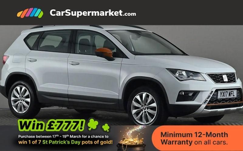 Used Seat Ateca Ecomotive 116 HP (85 kW) 2017 White SUV