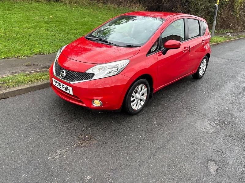 Red Used 2016 Nissan Note Acenta Premium Hatchback | £2,495 (Fair price) - Image 1/4