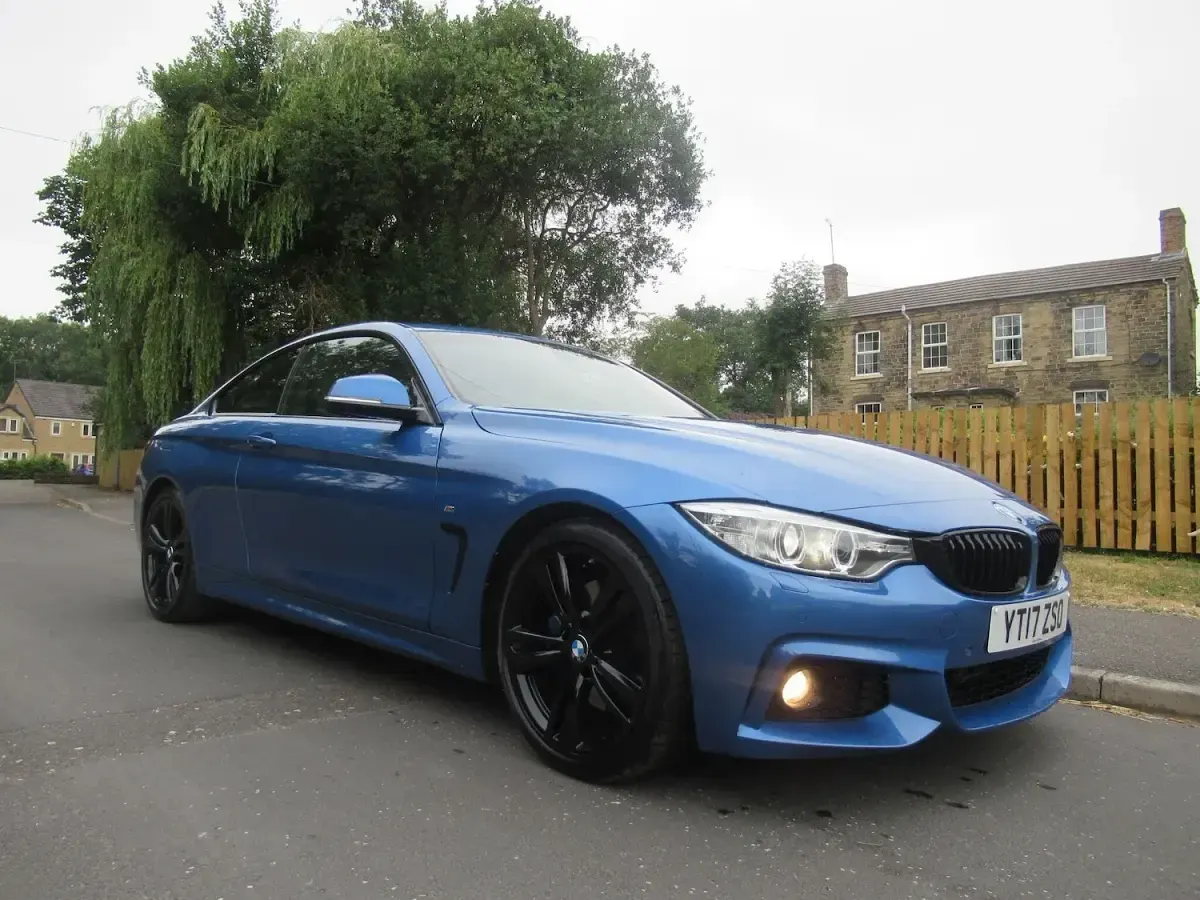 Used BMW 420 M Sport 190 HP (139 kW) 2017 Blue Coupe
