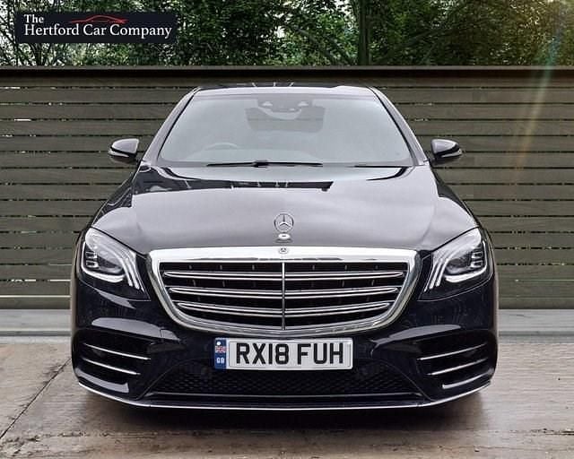 Used Mercedes S350 AMG line 286 HP (210 kW) 2018 Black Sedan