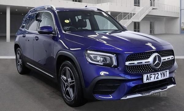 Used Mercedes GLB220 AMG line 190 HP (139 kW) 2022 Blue SUV