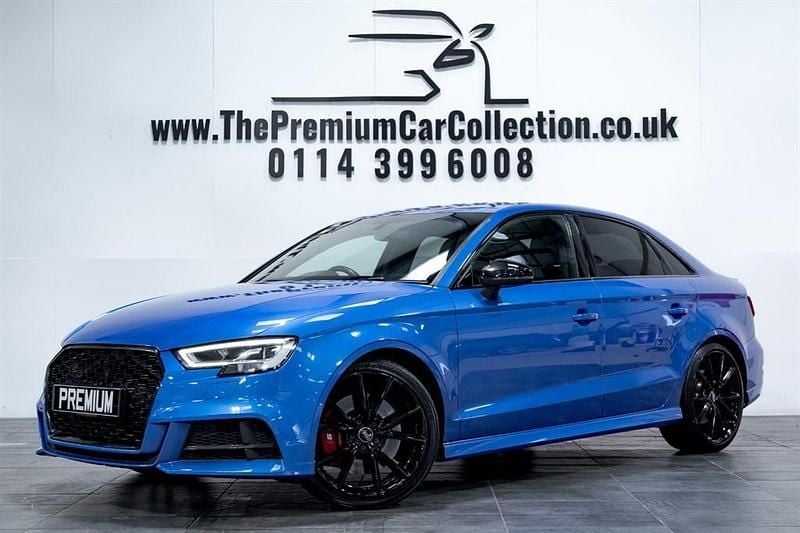 Used Audi S3 Black Edition 2018 Ara blue crystal Sedan