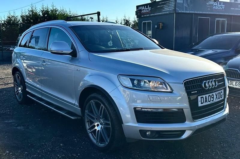 Silver Used 2009 Audi Q7 S-Line SUV | £3,958 (Expensive) - Image 1/1