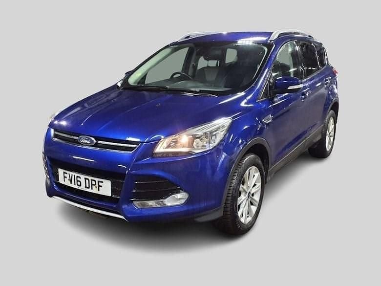 Used Ford Kuga Titanium 180 HP (132 kW) 2016 Blue SUV