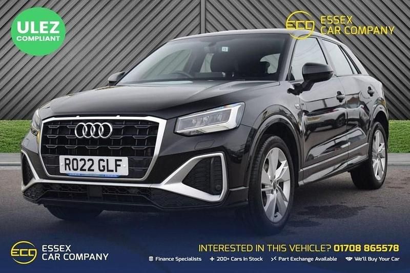 Black Used 2022 Audi Q2 S-Line SUV | £20,380 (Fair price) - Image 1/1