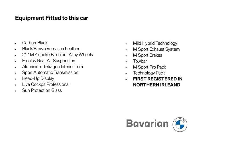 Used BMW X5 M Sport 282 HP (207 kW) 2022 Black SUV