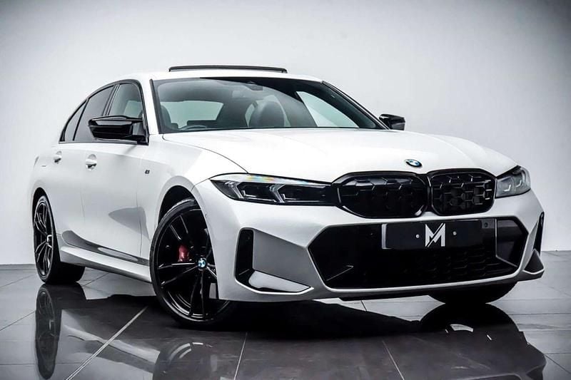 White Used 2022 BMW M340 M Sport Sedan | £38,495 (Fair price) - Image 1/4