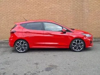Used Ford Fiesta ST-Line X 125 HP (91 kW) 2023 Red Hatchback