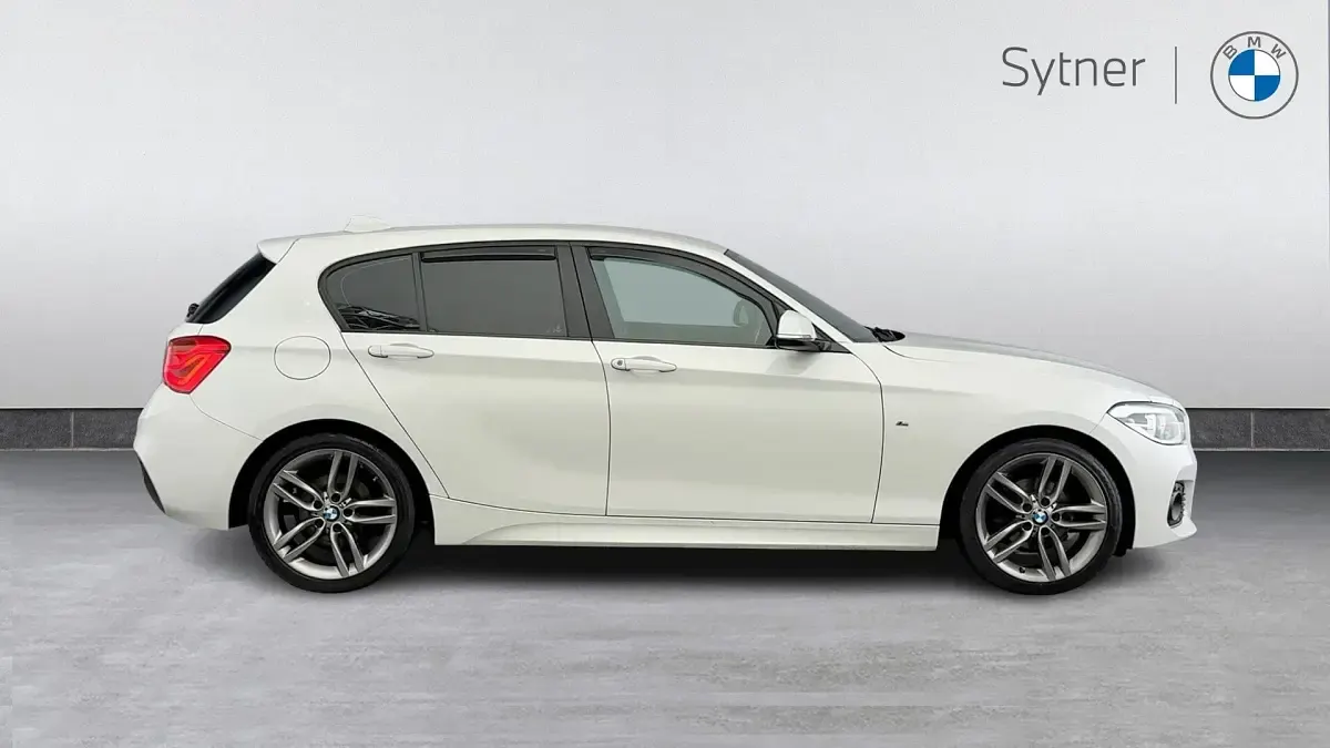 Used BMW 118 M Sport 134 HP (98 kW) 2018 White Hatchback