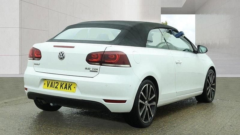 Used VW Golf Cabriolet GT 140 HP (102 kW) 2012 White Cabriolet