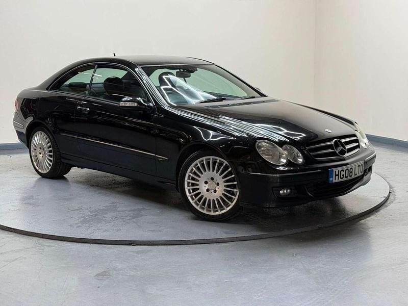 Black Used 2008 Mercedes CLK200 Avantgarde Coupe | £3,250 (Fair price) - Image 1/4