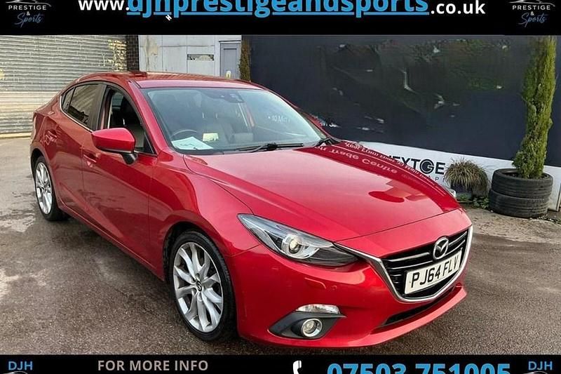 Red Used 2014 Mazda 3 Inclusive Sedan | £5,688 (Fair price) - Image 1/1
