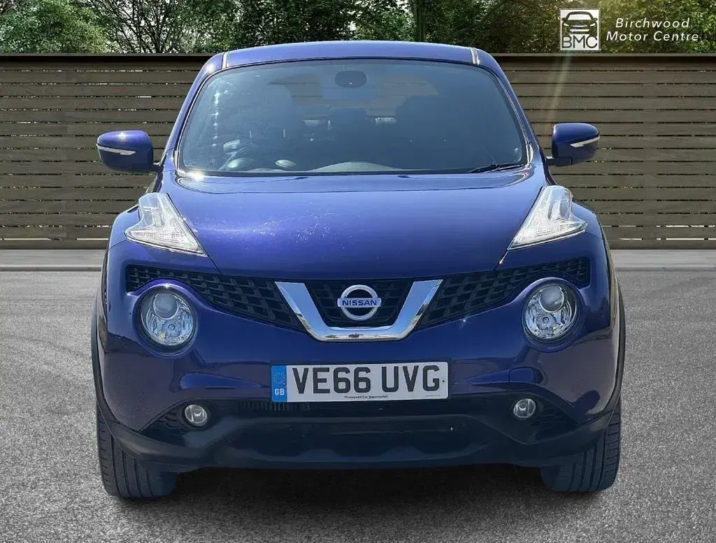 Used Nissan Juke N-Connecta 115 HP (84 kW) 2016 Blue SUV