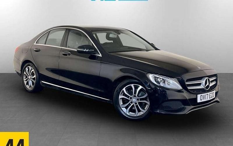 Black Used 2016 Mercedes C220 Sedan | £9,295 (Fair price) - Image 1/2