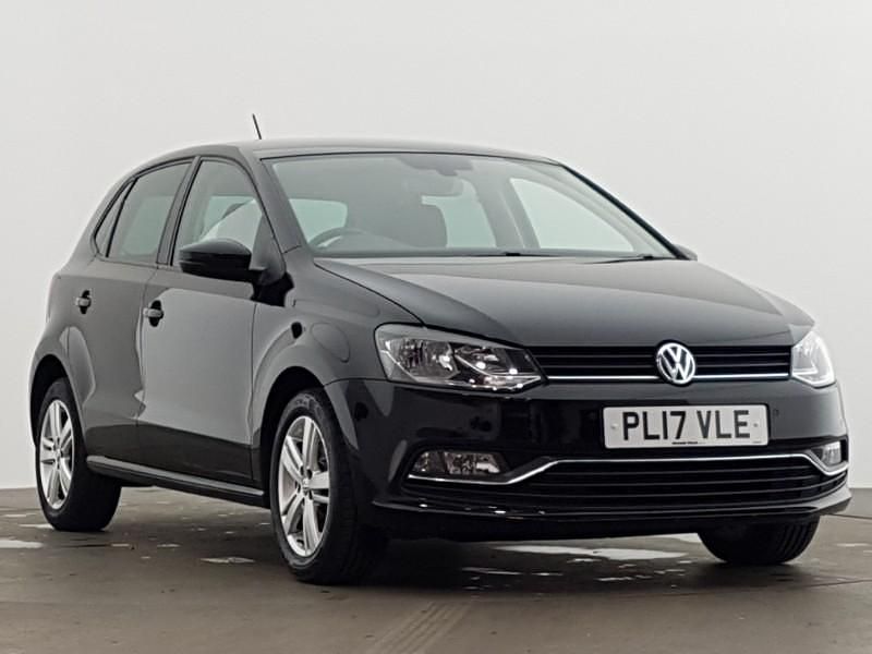 Black Used 2017 VW Polo Edition Hatchback | £9,498 (Fair price) - Image 1/4