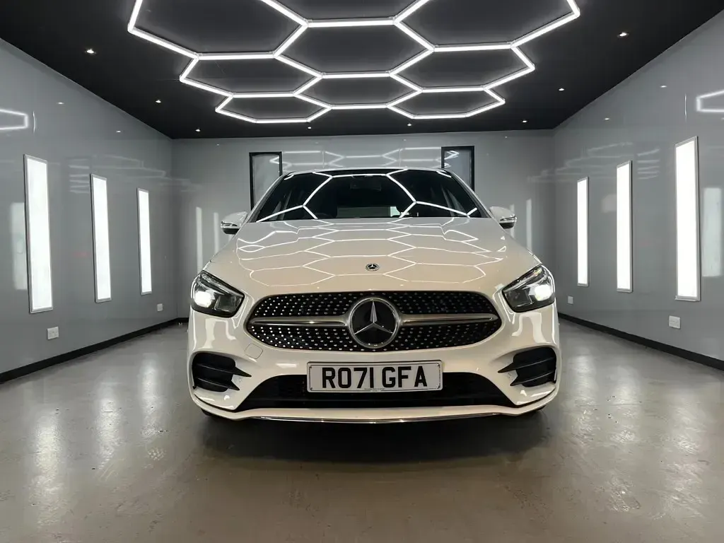 Used Mercedes B250e AMG Line Premium 2021 White Hatchback
