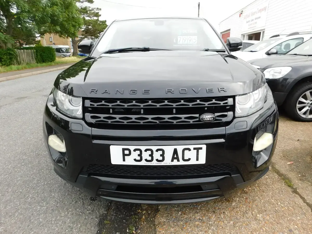 Used Land Rover Range Rover evoque Dynamic 190 HP (139 kW) 2013 Black SUV