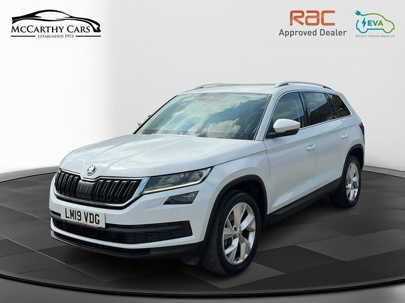 White Used 2019 Skoda Kodiaq SUV | £17,795 (Fair price) - Image 1/2
