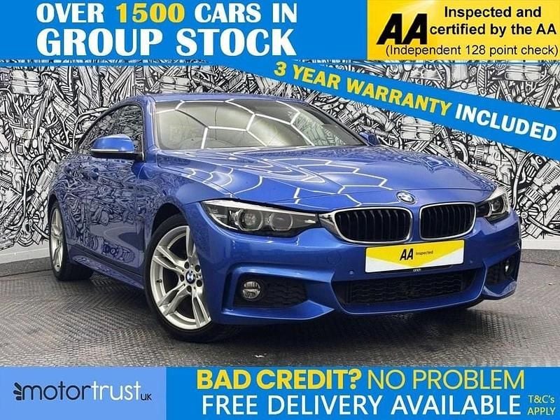 Used BMW 420 M Sport 184 HP (135 kW) 2019 Blue Coupe