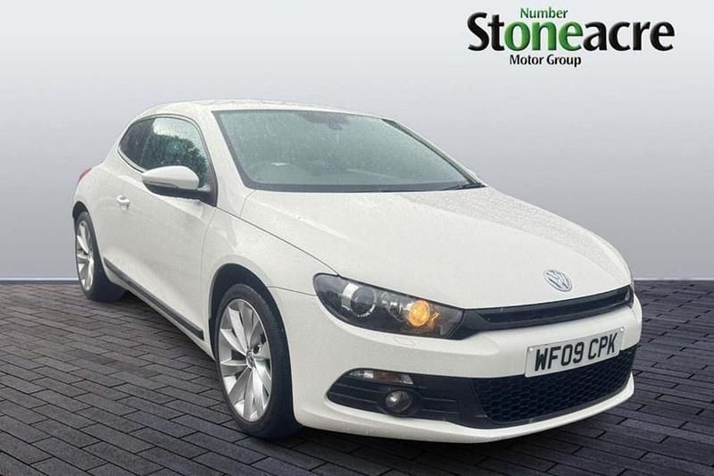White Used 2009 VW Scirocco GT Coupe | £8,995 (Expensive) - Image 1/1