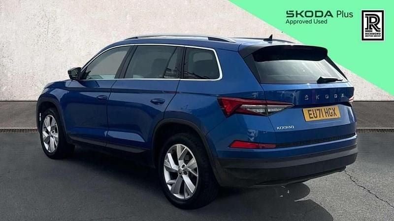 Used Skoda Kodiaq SE L 150 HP (110 kW) 2022 Blue SUV