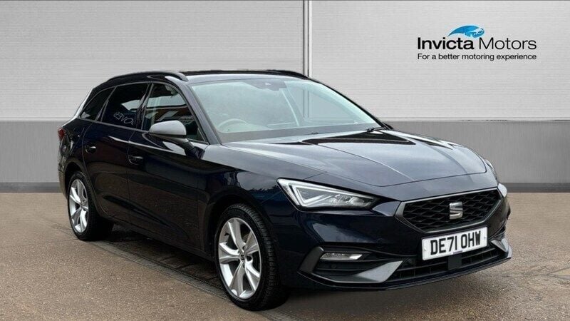 Blue Used 2021 Seat Leon FR Estate | £10,750 (Good price) - Image 1/4