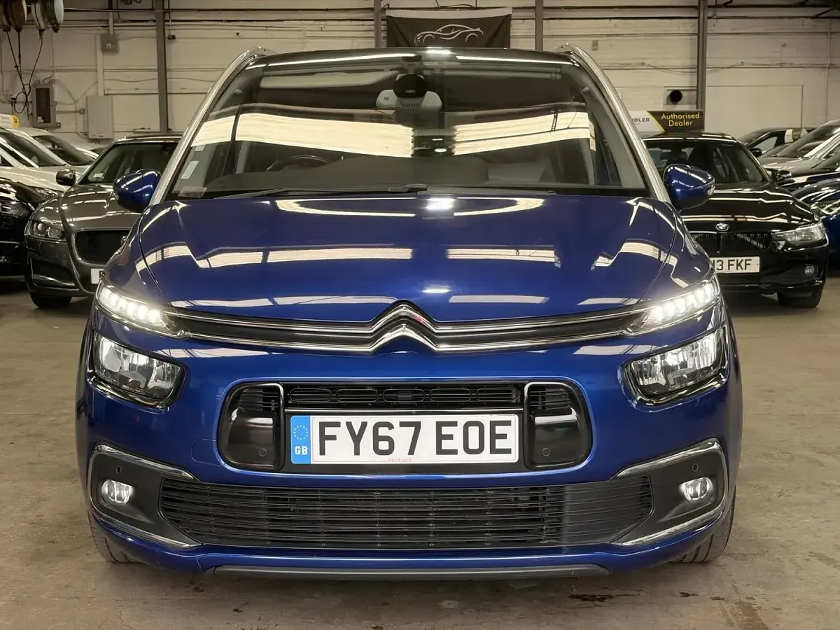 Used Citroën Grand C4 Picasso Flair 130 HP (95 kW) 2018 Blue MPV
