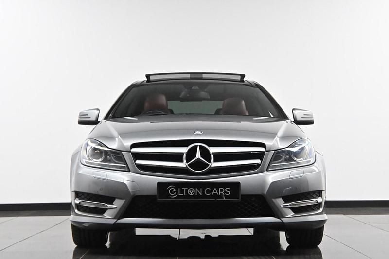 Used Mercedes C220 AMG 170 HP (125 kW) 2012 Silver Coupe