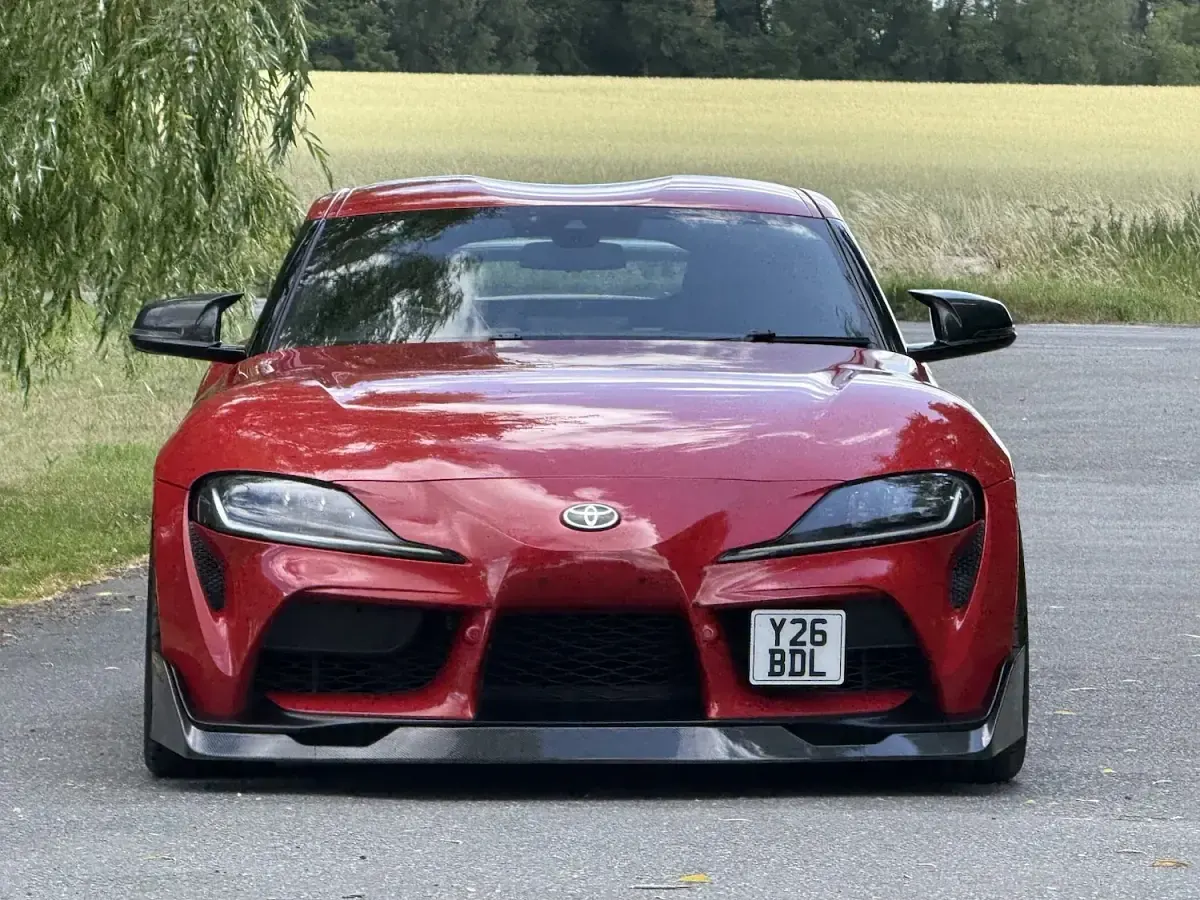 Used Toyota Supra 2019 Red Coupe