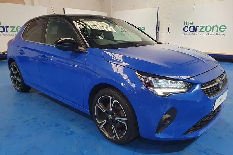 Used Vauxhall Corsa Elite 100 HP (73 kW) 2020 Blue Hatchback