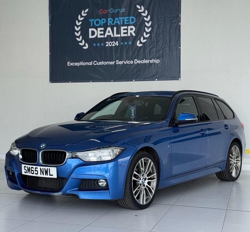 Used BMW 320 M Sport 184 HP (135 kW) 2015 Blue Estate