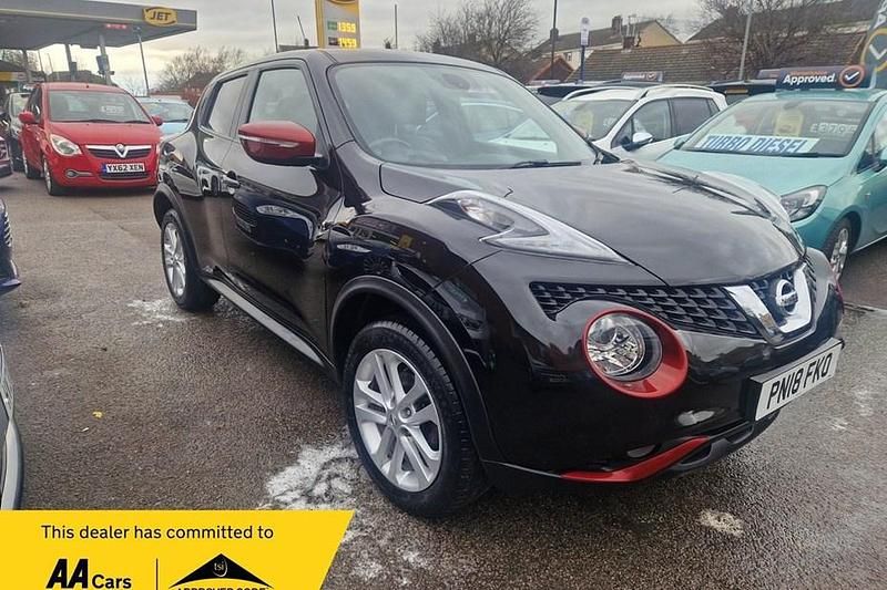 Black Used 2018 Nissan Juke N-Connecta SUV | £5,495 (Fair price) - Image 1/1