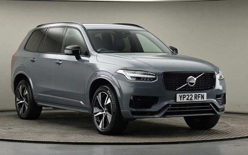 Thunder grey Used 2022 Volvo XC90 R-Design SUV | £40,700 (Good price) - Image 1/4