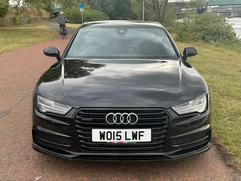 Used Audi A7 Sportback Black Edition 272 HP (200 kW) 2015 Black Hatchback
