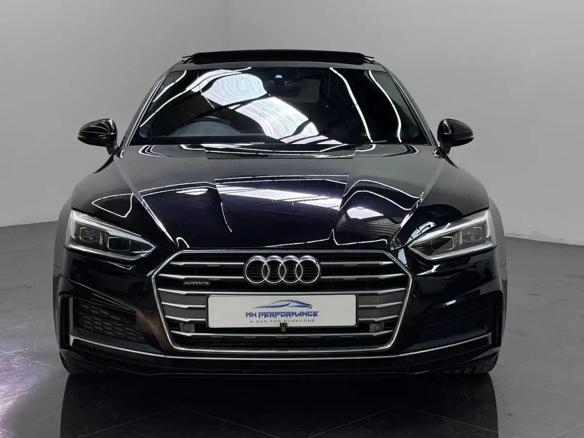 Used Audi A5 Sportback S-Line 252 HP (185 kW) 2017 Black Hatchback