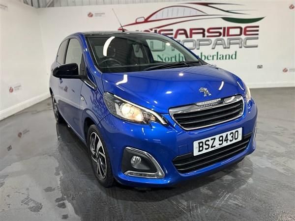Blue Used 2018 Peugeot 108 Allure Hatchback | £8,999 (Fair price) - Image 1/4