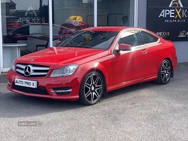 Used Mercedes C220 AMG 2013 Red Coupe