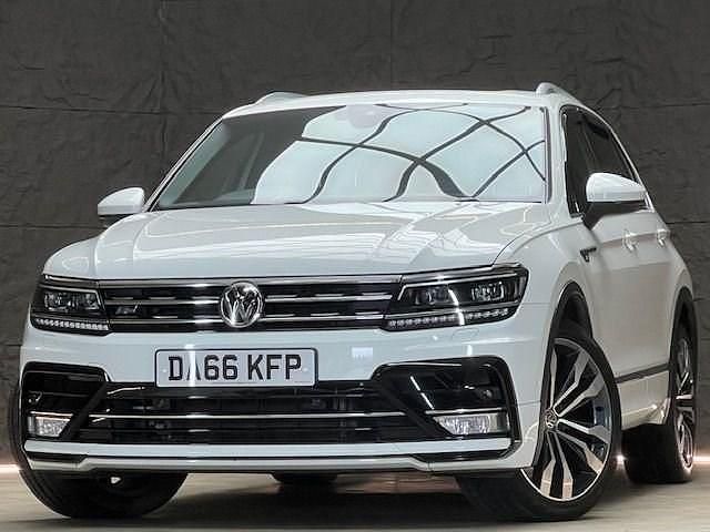 Used VW Tiguan R-line 150 HP (110 kW) 2016 White SUV