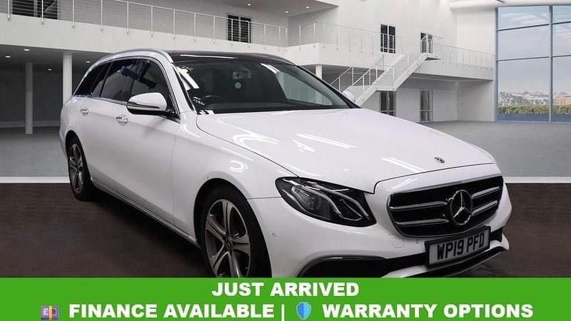 Used Mercedes E220 Premium 2019 White Estate